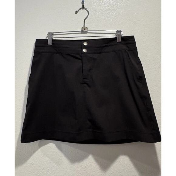 Prana Pants - Prana Celesta Skort Women’s Size 4 Black Lightweight Skirt Outdoor Hiking